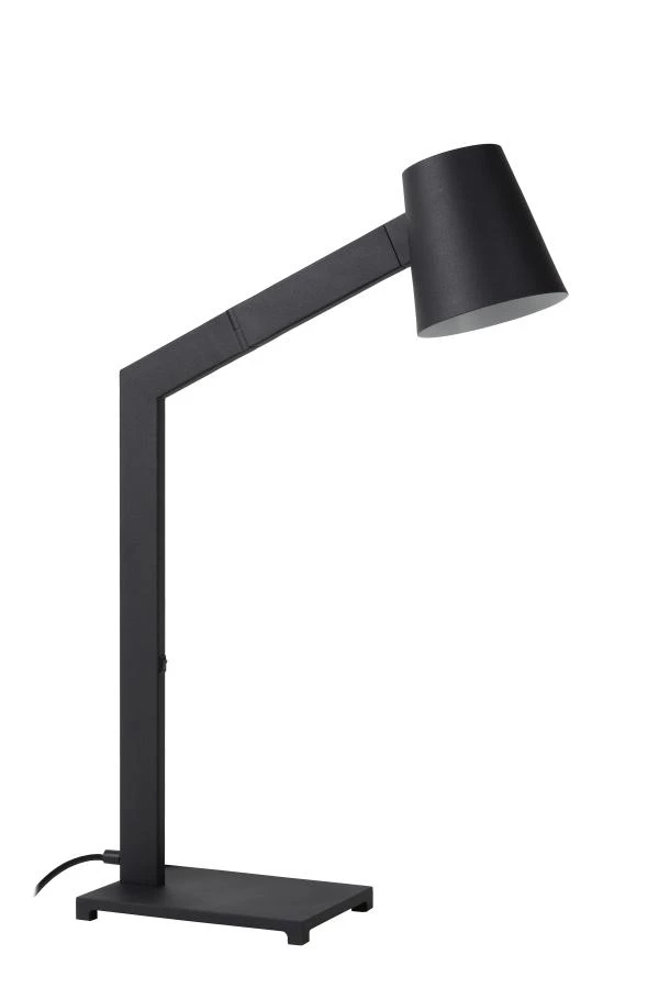 Lucide MIZUKO - Bureaulamp - 1xE14 - Zwart - uit